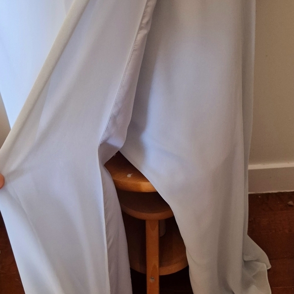 Azazie Women's Dress in Light Blue Size 0 - Picture 4 of 8